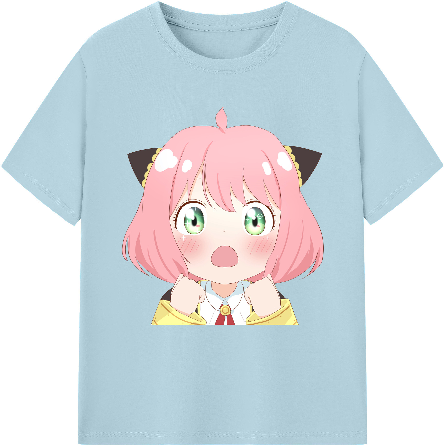 （画像用） SPY×FAMILY间谍家家酒 綿100％半袖Tシャツ（フロントプリント）